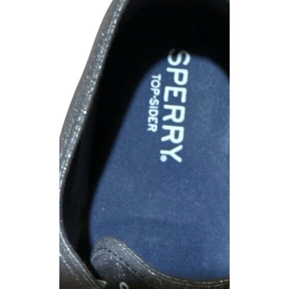 Sperry Top-Sider Shoes Women’s 9.5 Gray Canvas Slip On Sneakers Comfort Casual - Picture 6 of 9